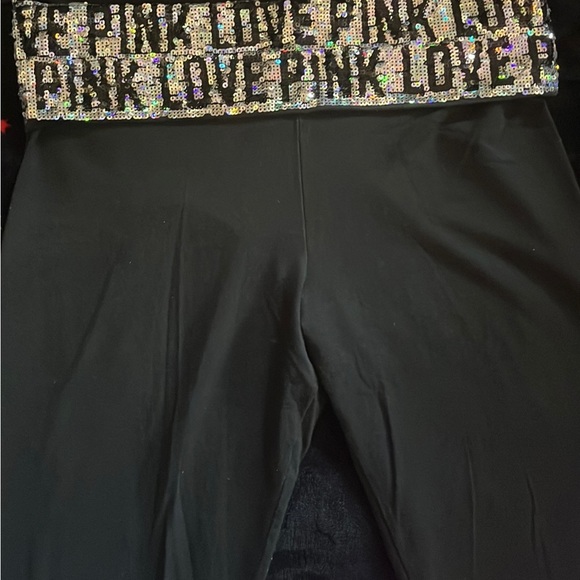 Victoria’s Secret PINK Bling Leggings Large - Picture 6 of 7
